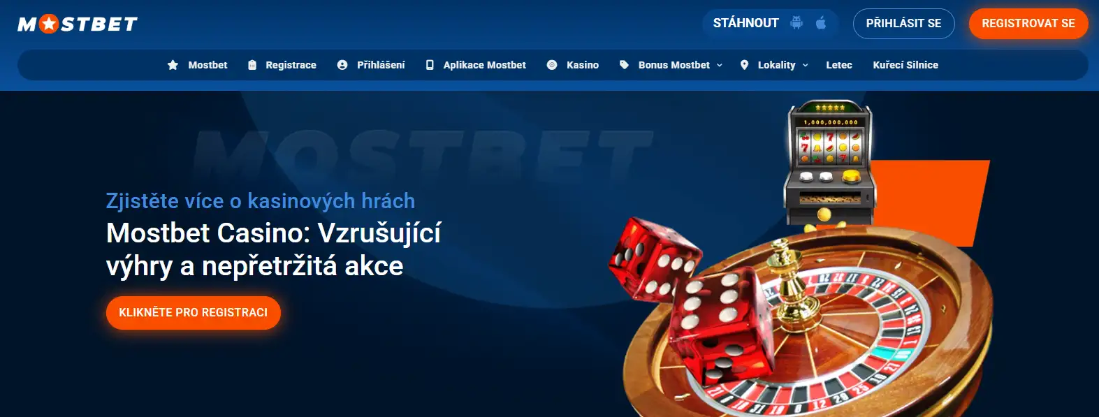 Mostbet hry: sloty, stolní hry a další nabídka